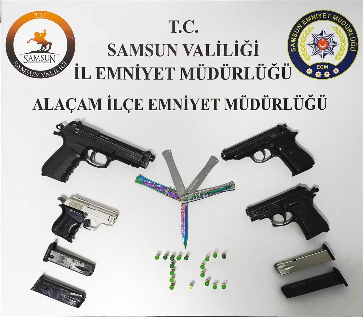 alacamda ruhsatsiz silah operasyonu YtZxzvXV