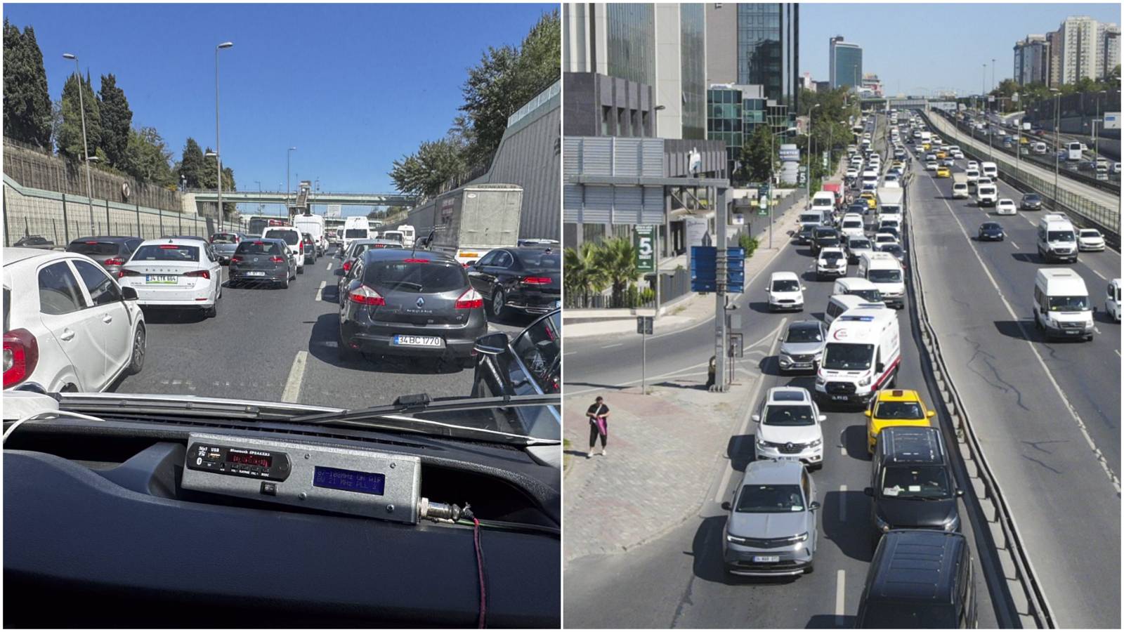 istanbul trafiginde yeni uygulama suruculer lutfen ambulansa yol ver anonsunu radyodan duyacak BaPky2JJ