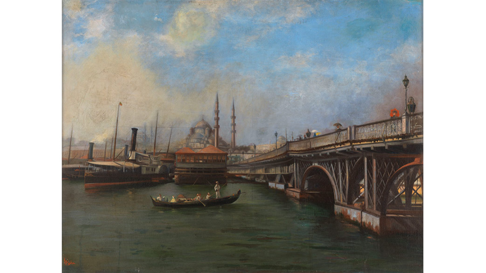 istanbulun semtleri onlarca yil once nasil gorunuyordu istanbulun resmi sergisi antalyada Zz5y96N3