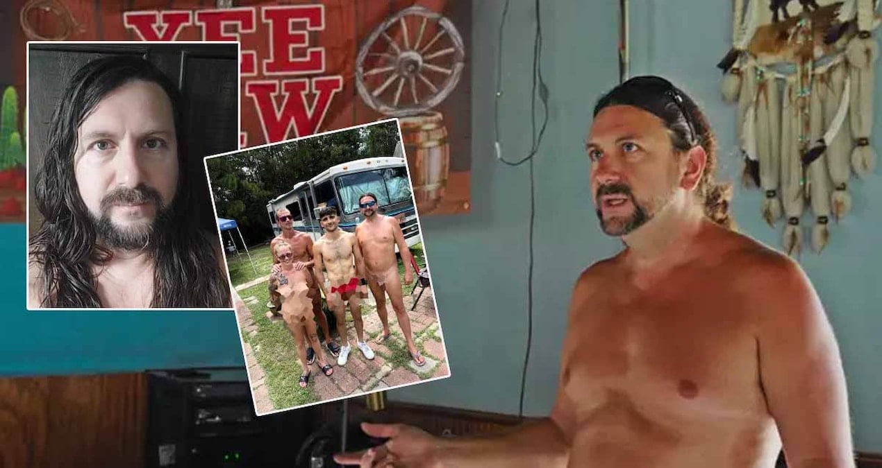 lakabi ciplak isa annesi babasi ve kiz kardesiyle ciplaklar kampi isletiyor burada her gun orji yok diyerek tum sirlari anlatti 9rSVL3wv.jpg