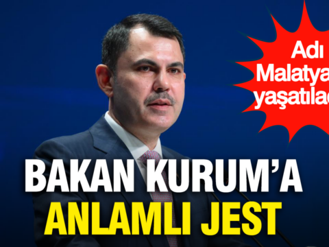 Bakan kuruma anlamli jest adi malatyada yasatilacak 9AC8AACs